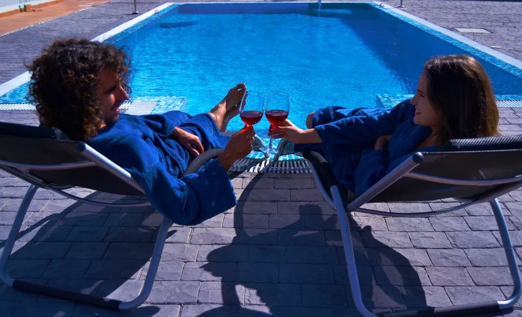 Relax junto a la piscina